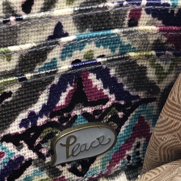 Sakroots Wallet Gray Artsy Zip Around - Picture 10 of 16